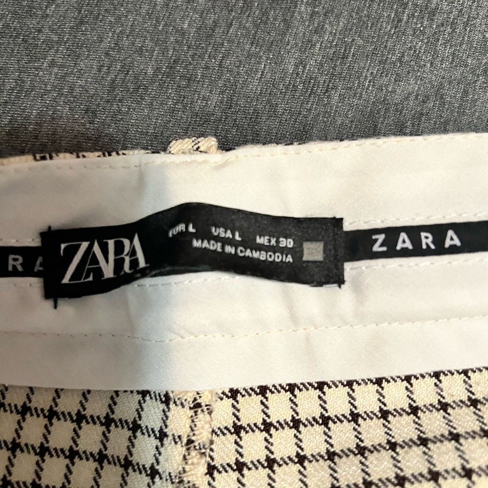 Zara ankle wide pants